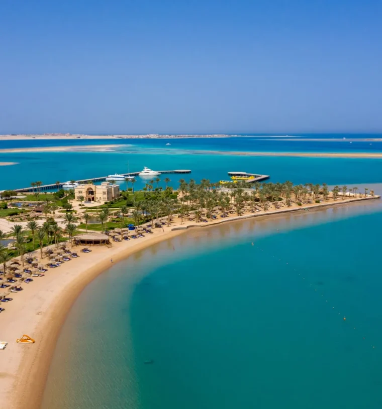 Palm R drone beach view drone